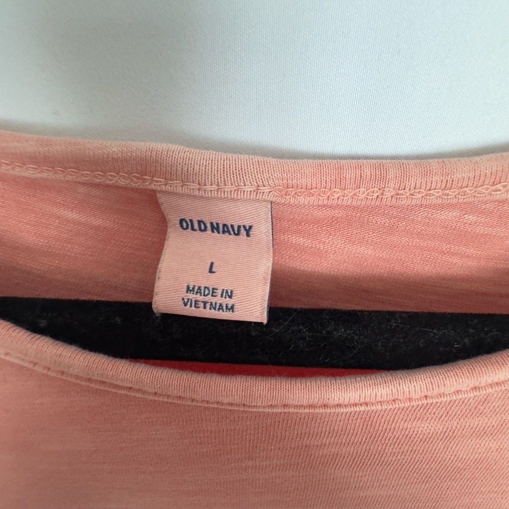Old Navy Sleeveless, Tiered Maxi Dress in Guava Color size Large LIKE NEW! - Picture 6 of 10